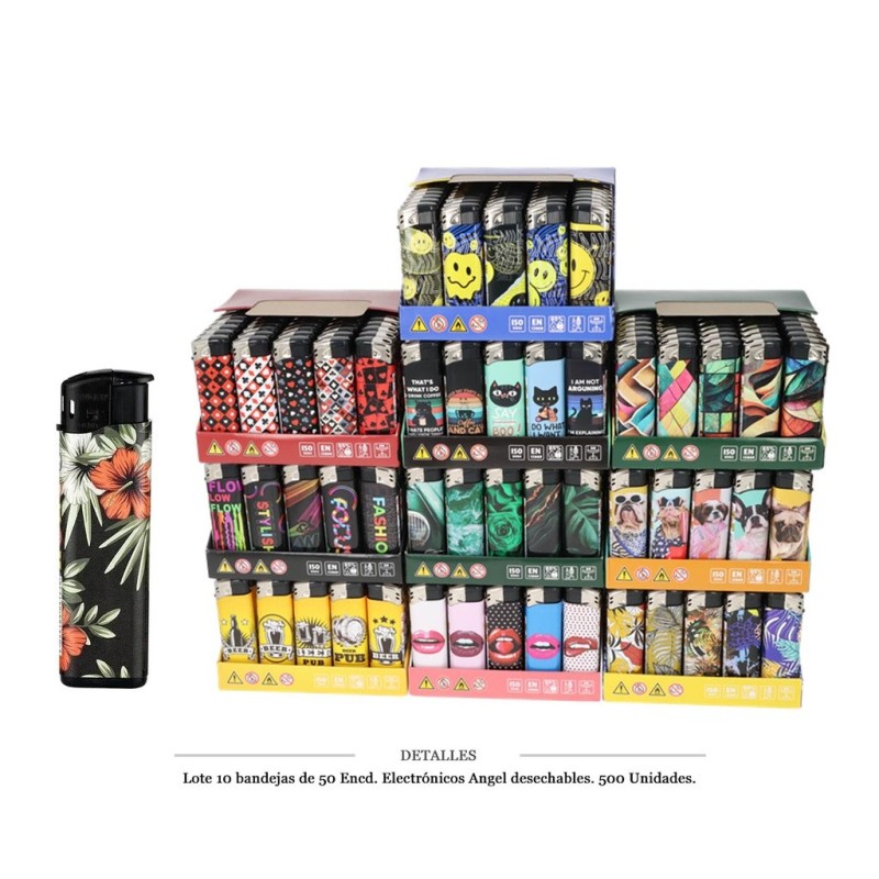 ENCD. PIEZO ANGEL 10 BANDEJAS 500 UDS