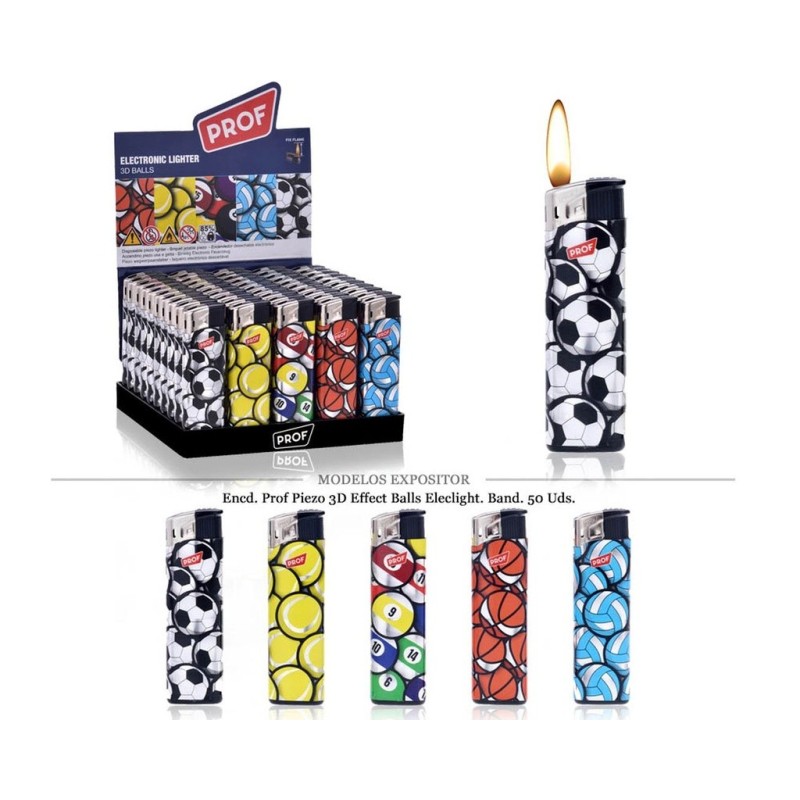 ENCD. PROF PIEZO FIXFLAME 3D EFFECT BALLS 50 UDS