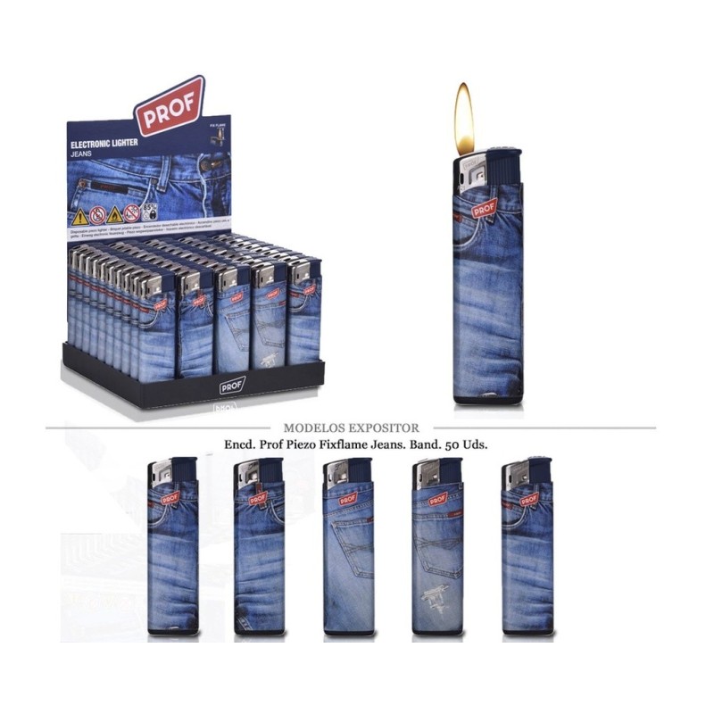 ENCD. PROF PIEZO FIXFLAME JEANS 50 UDS