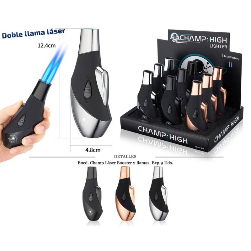 ENCD. CHAMP LASER BOOSTER 2 FLAMES 9 UDS