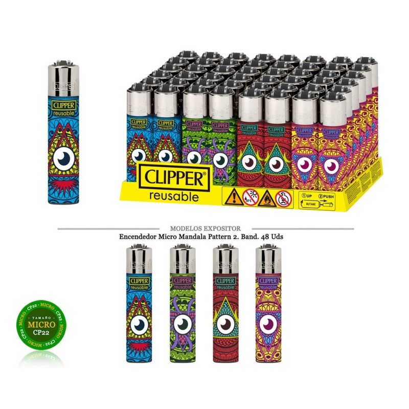 ENCD. MICRO MANDALA PATTERN 2 48 UDS