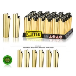 ENCD. MICRO FUNDA METAL GOLD 30 UDS