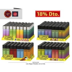 LOTE CLIPPER PINTADOS 176+16 UDS+CLIPPERPUNTOS