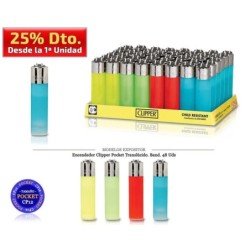 ENCD. CLIPPER POCKET RECARGABLE 48 UDS