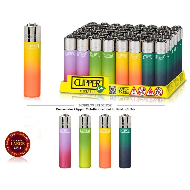 ENCD. CLIPPER METALLIC GRADIENT 2 48 UDS