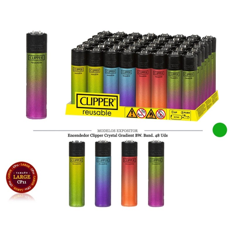 ENCD. CLIPPER CRYSTAL GRADIENT 1 BW 48 UDS
