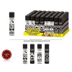 ENCD. CLIPPER NERD SENTENCES BW 48 UDS