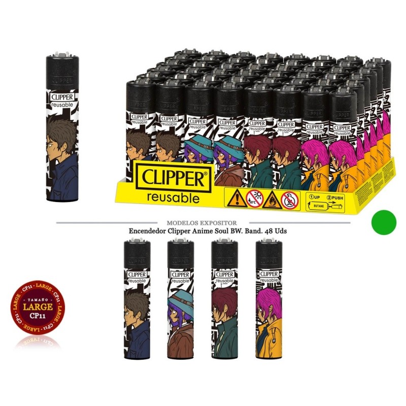 ENCD. CLIPPER ANIME SOUL BW 48 UDS