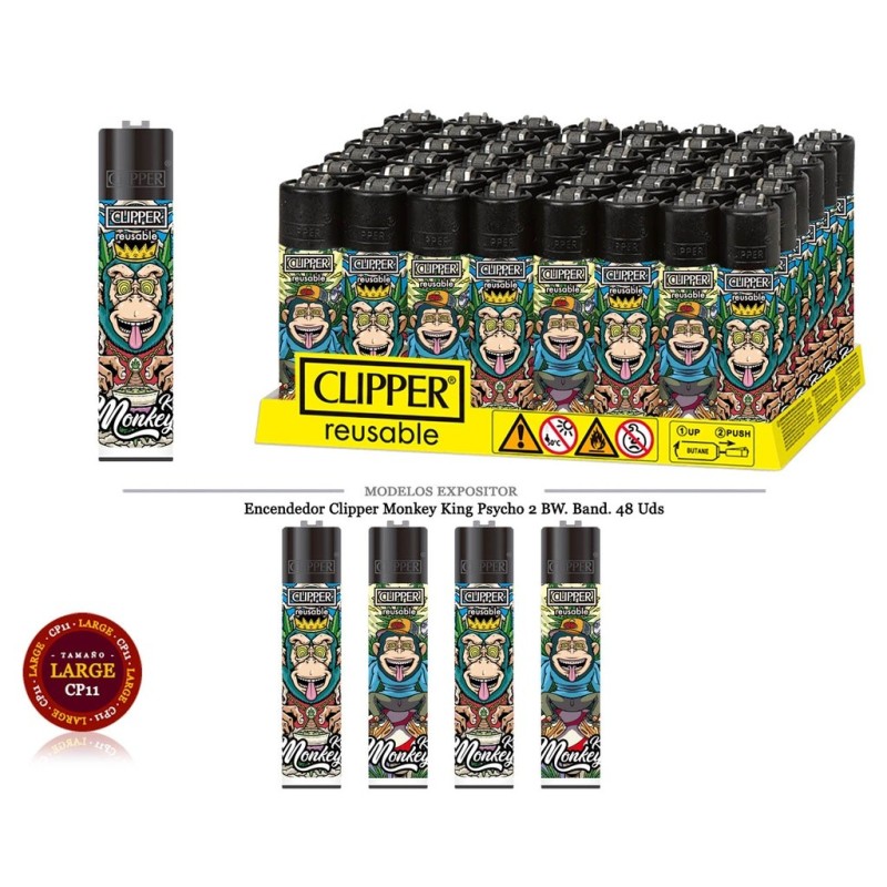 ENCD. CLIPPER MONKEY KING PSYCHO 2 48 UDS