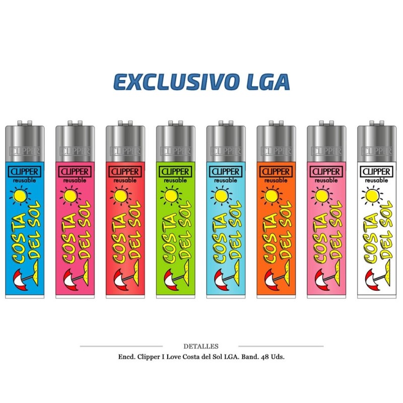ENCD. CLIPPER I LOVE COSTA DEL SOL LGA 48 UDS