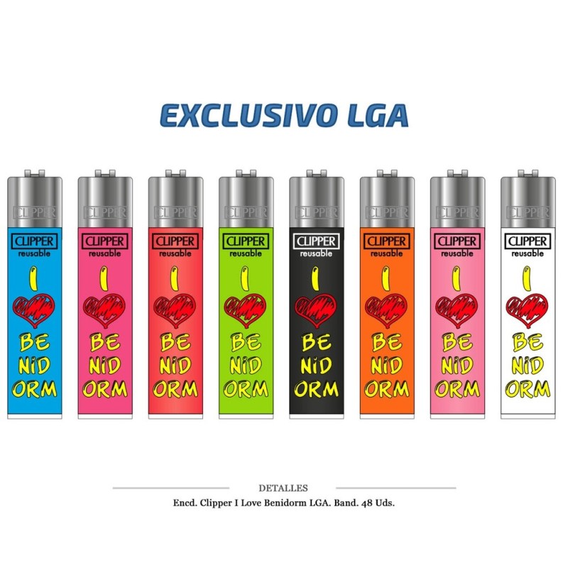 ENCD. CLIPPER I LOVE BENIDORM LGA 48 UDS