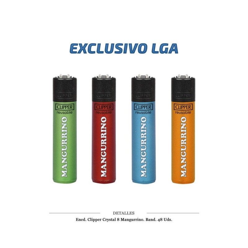 ENCD. CLIPPER MANGURRINO CRYSTAL 8 BW 48 UDS