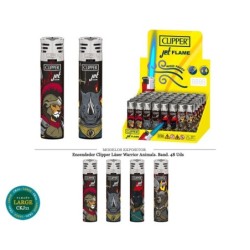 ENCD. CLIPPER LASER WARRIOR ANIMALS 48 UDS