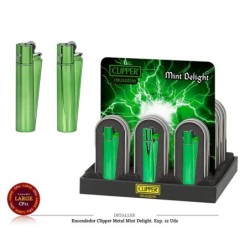 ENCD. CLIPPER METAL MINT DELIGHT 12 UDS