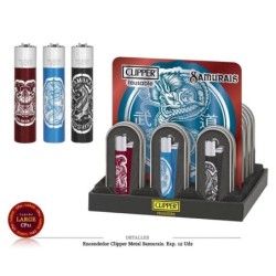 ENCD. CLIPPER METAL SAMURAI 12 UDS