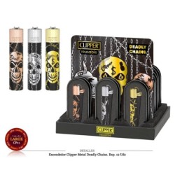 ENCD. CLIPPER METAL DEADLY CHAINS 12 UDS