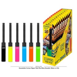 ENCD. CLIPPER COCINA TUBE PLUS BLISTER SHINY 12 UDS