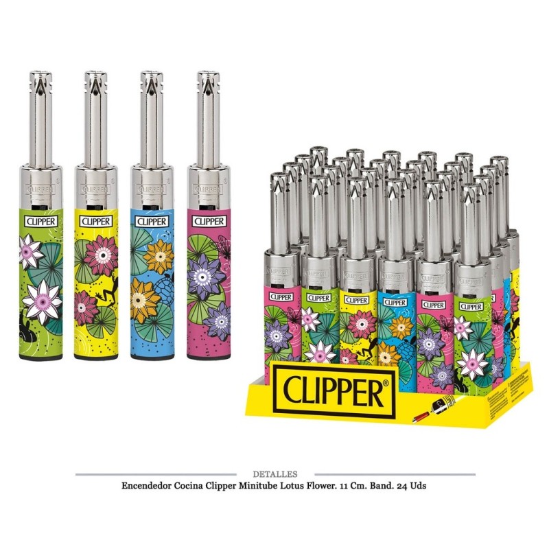 ENCD. CLIPPER COCINA MINITUBE LOTUS FLOWER 24 UDS