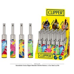 ENCD. CLIPPER COCINA MINITUBE COLORFUL PATTERNS 24 UDS