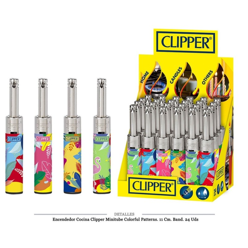 ENCD. CLIPPER COCINA MINITUBE COLORFUL PATTERNS 24 UDS