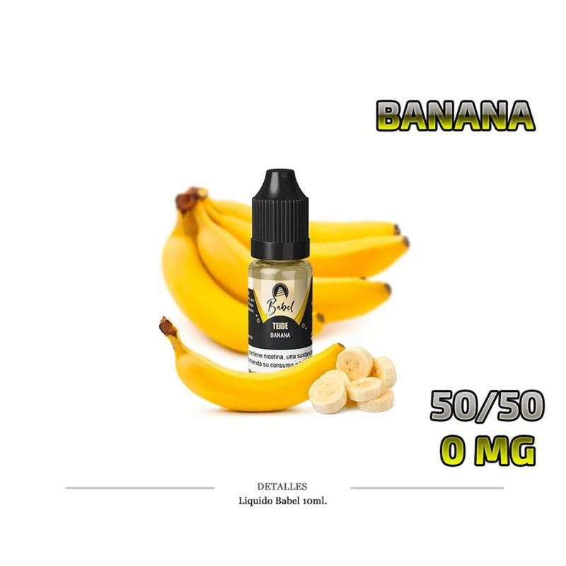 E-LIQUID BABEL TEIDE BANANA 0MG 10ML
