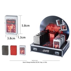 ENCD. CHAMP GASOLINA AC/DC 12 UDS