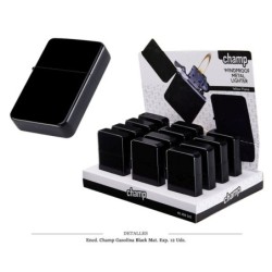ENCD. CHAMP GASOLINA BLACK MAT 12 UDS