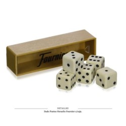 DADO PUNTOS H. FOURNIER C/CAJA 9,1X2,4X2,4 CM