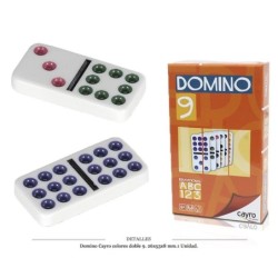DOMINO CAYRO COLORES DOBLE 9