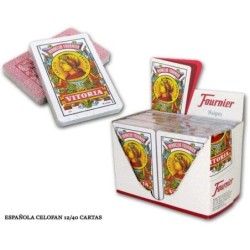 BARAJA ESPAÑOLA CELOFAN 12/40 12 UDS