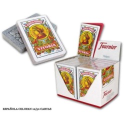 BARAJA ESPAÑOLA CELOFAN 12/50 12 UDS