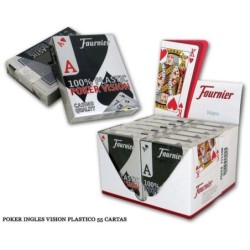 BARAJA P INGLES VISION PLASTICO 55 12 UDS