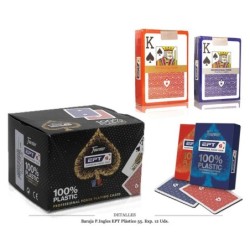 BARAJA P INGLES EPT PLASTICO 55 12 UDS