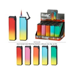 ENCD. EUROJET LASER METAL CASE RAINBOW 20 UDS