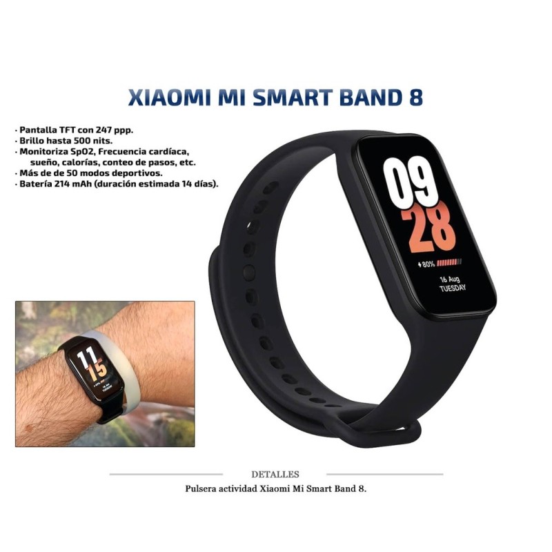 PULSERA XIAOMI MI SMART BAND 8 ACTIVE