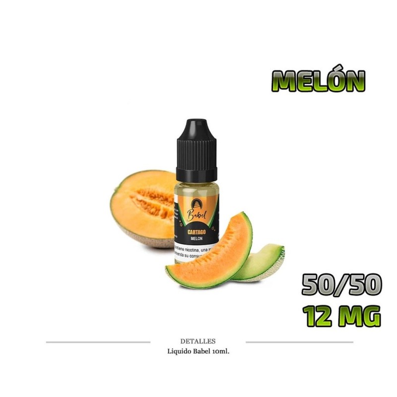 E-LIQUID BABEL CARTAGO MELON 12MG 10ML