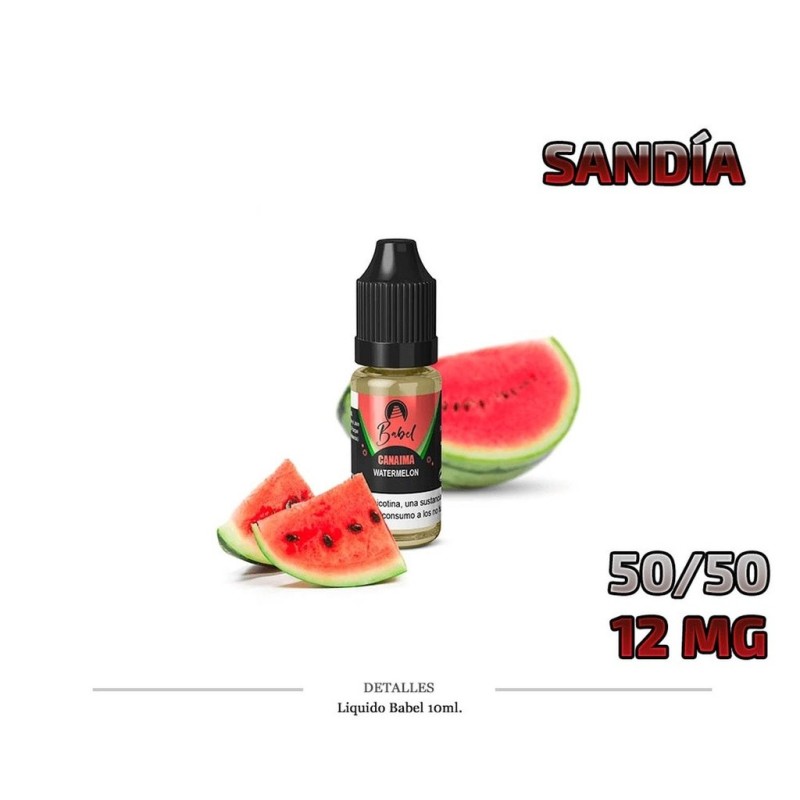 E-LIQUID BABEL CANAIMA SANDIA 12MG 10ML