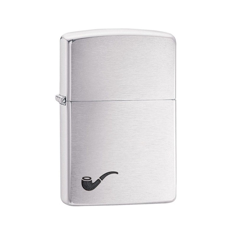 ZIPPO MD. 200PL PIPE BRUSHED CHROME