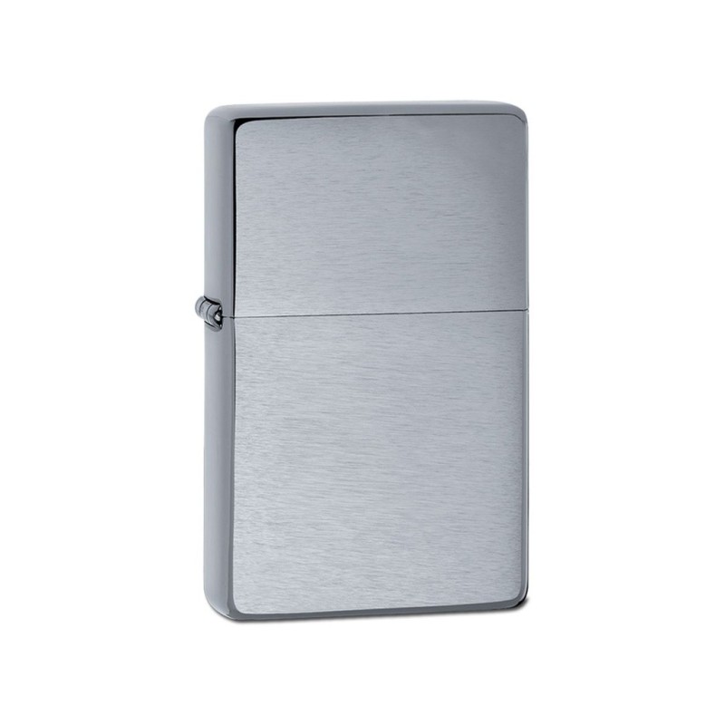 ZIPPO MD. VINTAGE BRUSHED CHROME WITHOUT SLASHES