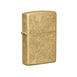 ZIPPO MD. TUMBLED BRASS