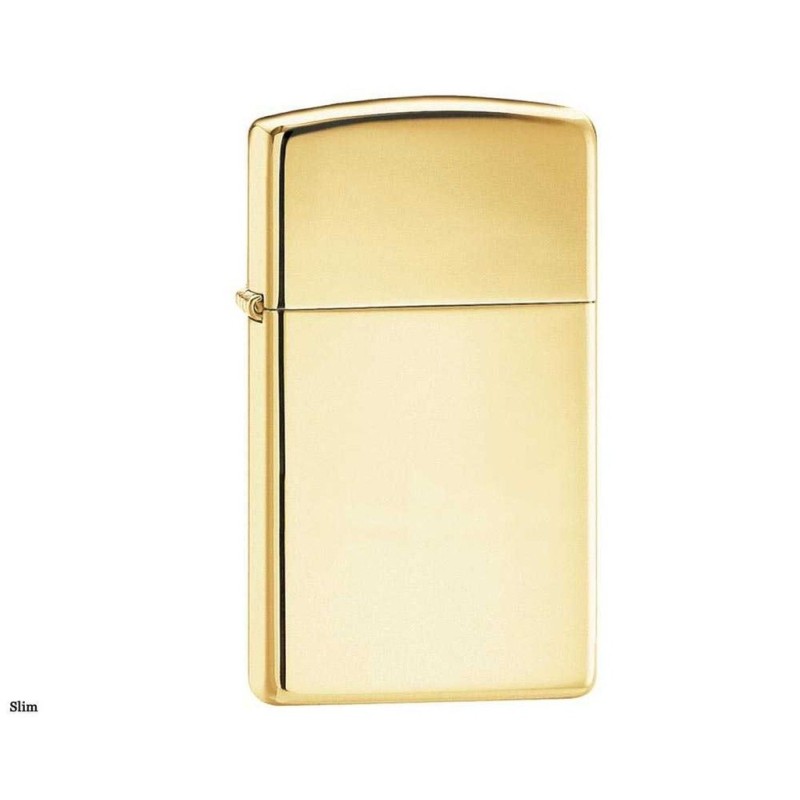 ZIPPO MD. 1654 SLIM HIGH POLISH BRASS