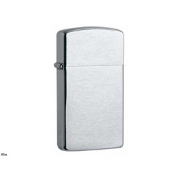 ZIPPO MD. 1600 SLIM BRUSH CHROME
