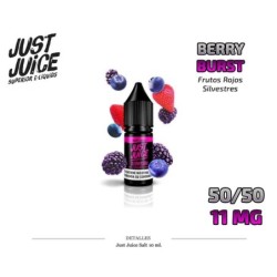 E-LIQUID JUST JUICE SALT BERRY BURST 11MG 10ML