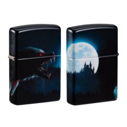 ZIPPO MD.49352 HORROR WOLF DESIGN