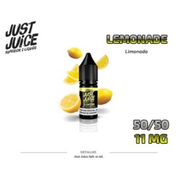 E-LIQUID JUST JUICE SALT LEMONADE 11MG 10ML