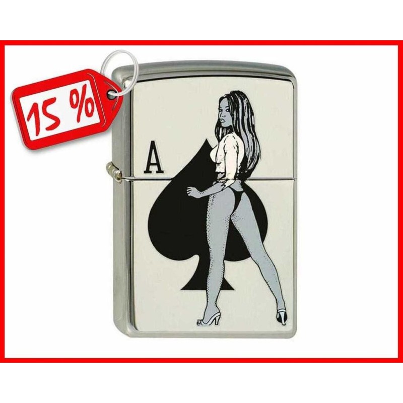ZIPPO MD. 250 GIRL/SPADE