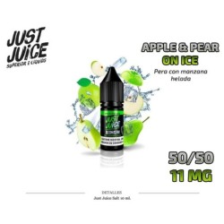 E-LIQUID JUST JUICE SALT APPLE&PEAR ICE 11MG 10ML