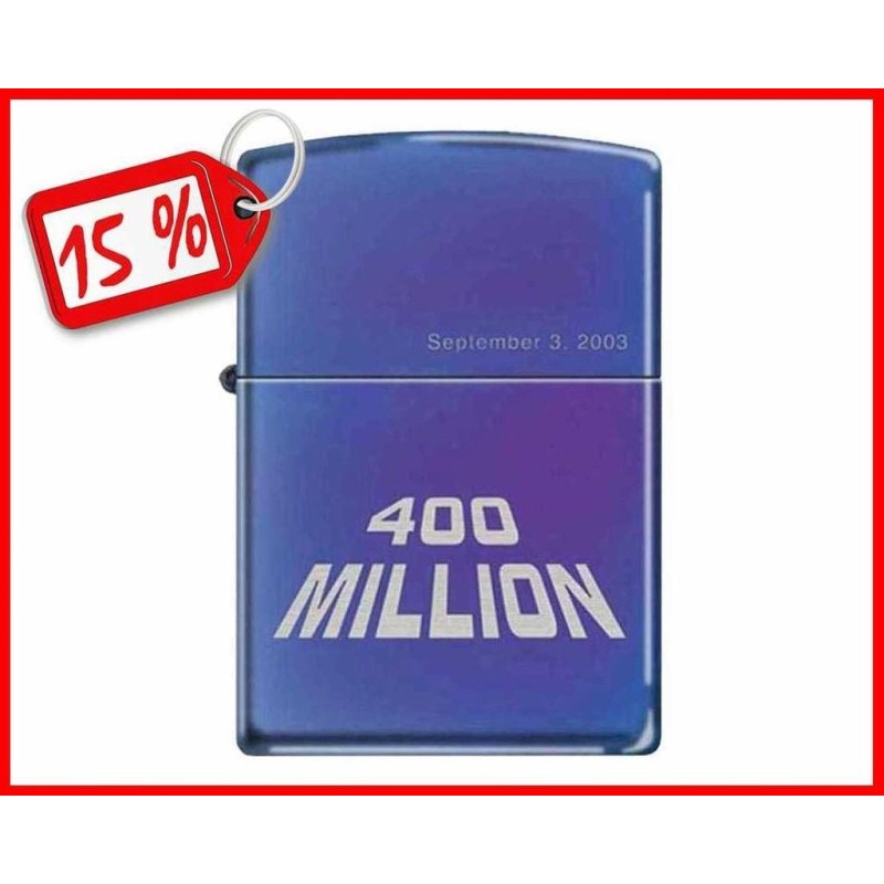 ZIPPO MD. 20683 400 MILLION