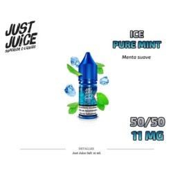 E-LIQUID JUST JUICE SALT PURE MINT ICE 11MG 10ML