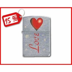 ZIPPO MD. 207 HEART LOVE